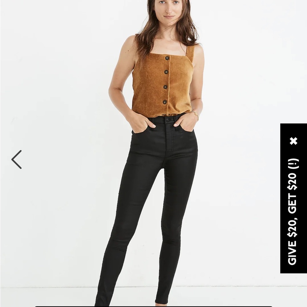 Madewell 10” High-rise Skinny Jeans